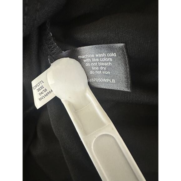 NWT Lane Bryant Floral Dress Black Smocked Keyhole Chiffon Plus Size 24 P - Picture 10 of 13